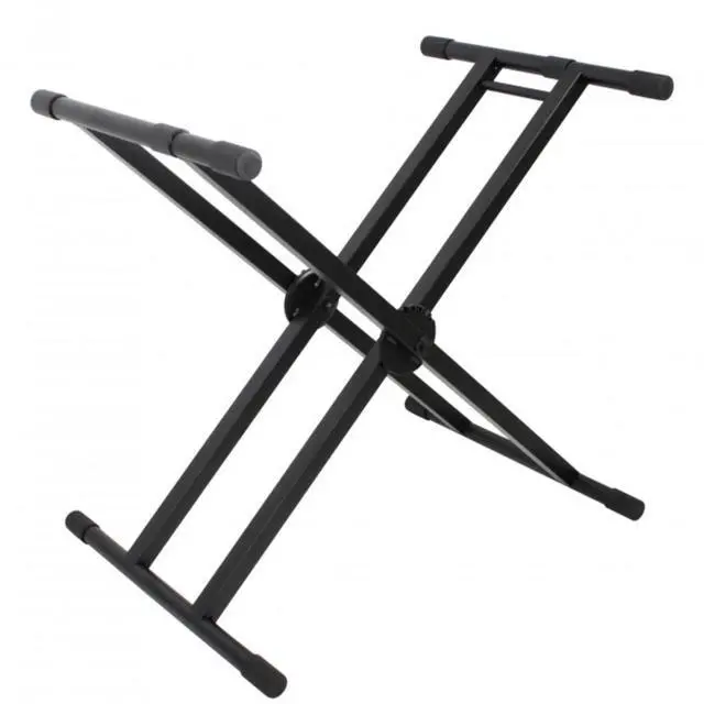 Alt view image 3 of 11 - ProX X-KSD200 DJ Case/Keyboard Stand Double X Style W/Ergo Easy Lock