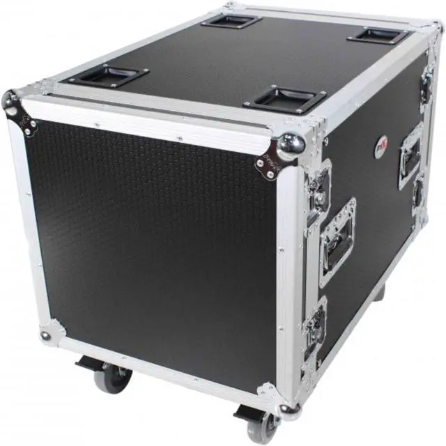 Main image of ProX T-10RSS24 10U Space Rack Mount Flight Case 24 Inch Depth W/Casters