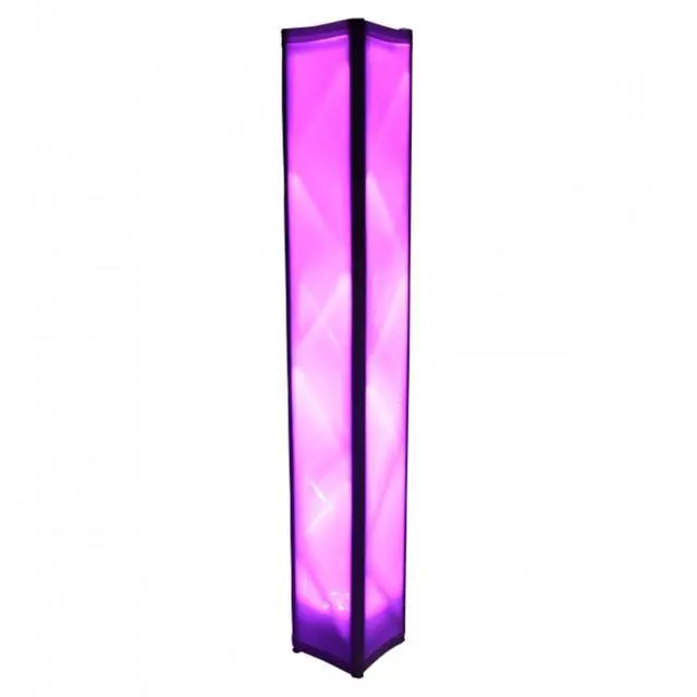 Alt view image 2 of 14 - ProX XTC-SQ656TS-W White 6.56Ft 2 meter Lycra Cover Scrim Sleeve fits 12" Quad Box Truss Segment