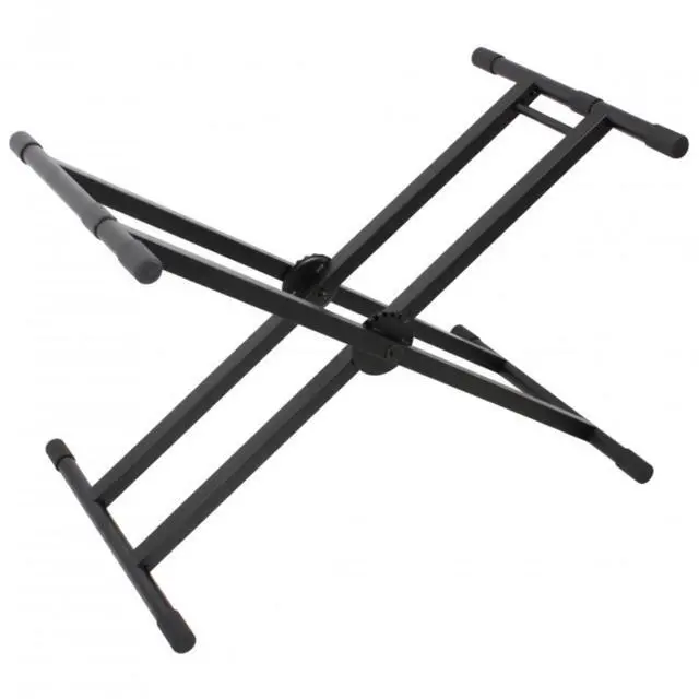 Alt view image 4 of 11 - ProX X-KSD200 DJ Case/Keyboard Stand Double X Style W/Ergo Easy Lock