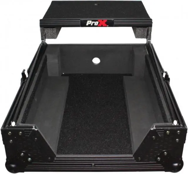 Alt view image 13 of 20 - ProX XS-M12LTBL (Black on Black) Universal 10" - 12" Mixer Case (10" to 12.6")