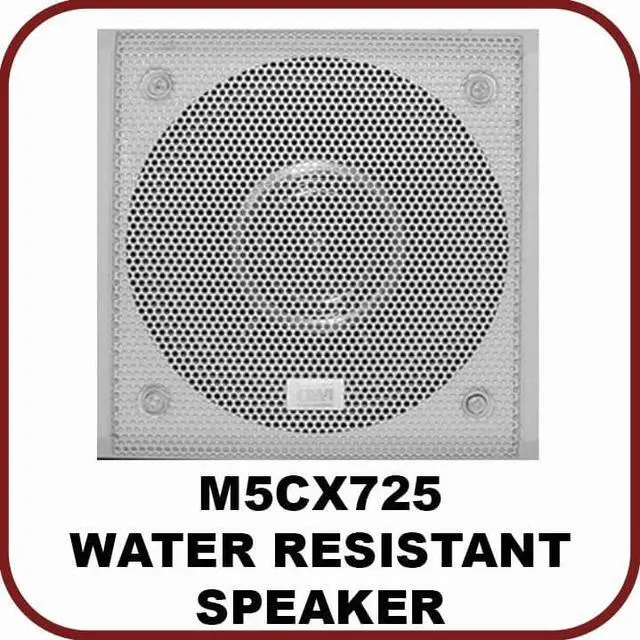 Alt view image 3 of 3 - OWI M5CX725 25 W RMS - 5" Woofer Speaker - White