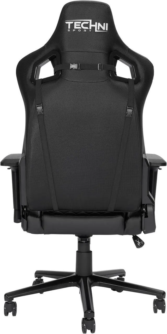 Alt view image 12 of 20 - Techni Sport TS-83 Ergonomic High Back Racer Style PC Gaming Chair, Black