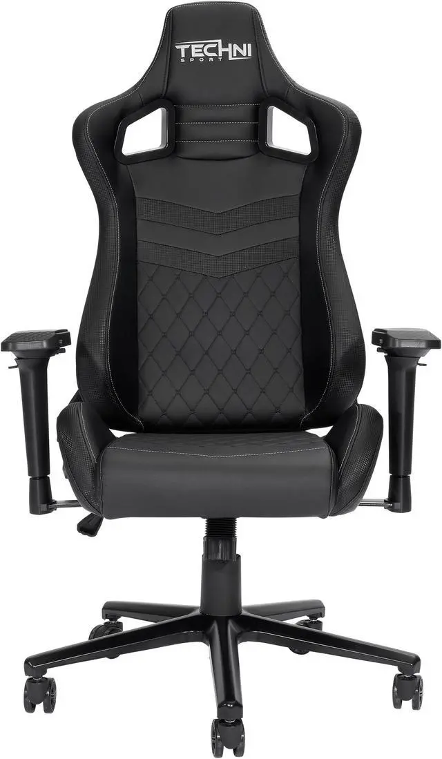 Alt view image 13 of 20 - Techni Sport TS-83 Ergonomic High Back Racer Style PC Gaming Chair, Black