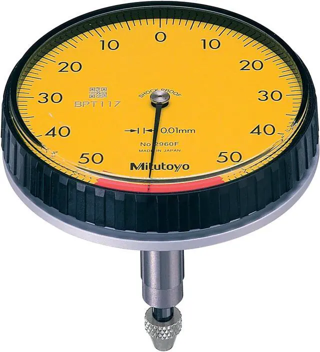 Alt view image 2 of 2 - MITUTOYO 2960T Dial Indicator,0 to 0.1mm Range,White