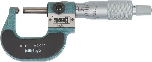 Alt view image 2 of 2 - MITUTOYO 295-153 Spherical Micrometer,Flat,0-1"