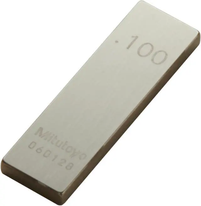 Alt view image 3 of 3 - Mitutoyo Gage Block,Rectangular,0.10 In,ASME 0  611191-531