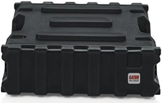 Alt view image 5 of 12 - Gator 2U, 19" Deep Molded Audio Rack Case