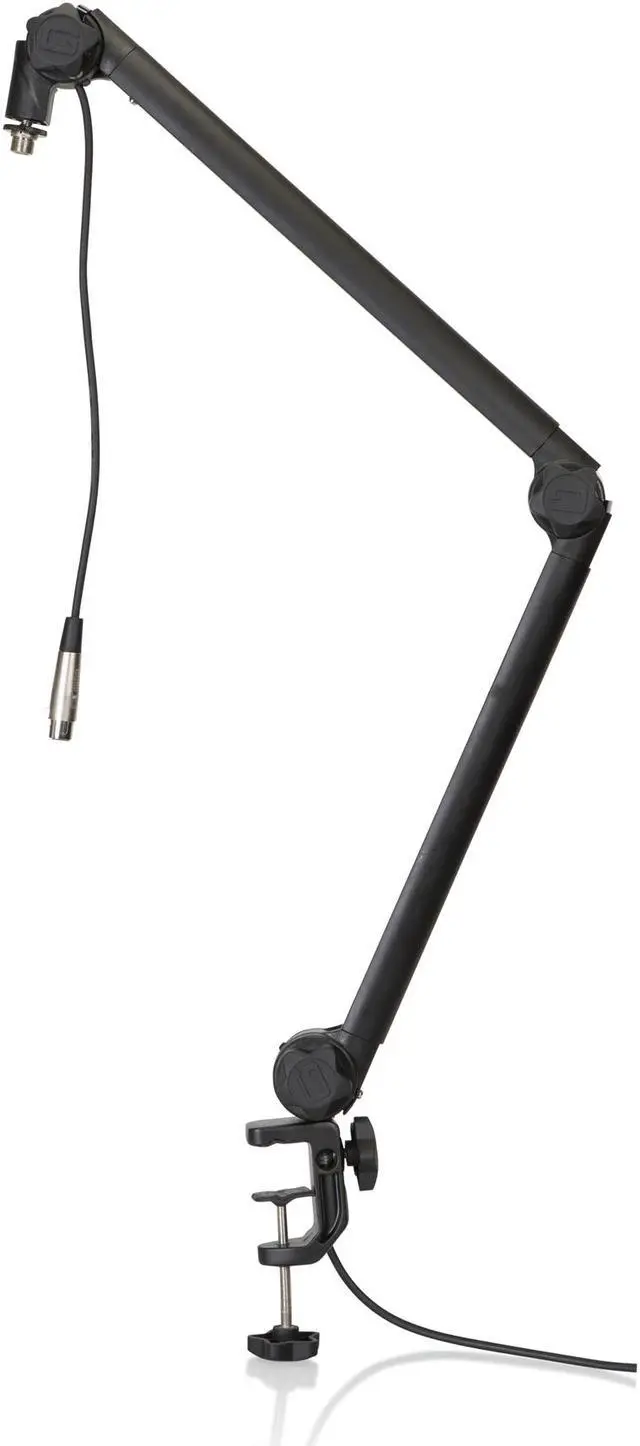 Alt view image 7 of 11 - Gator Cases Deluxe Frameworks Desktop Mic Boom Stand