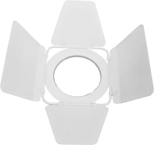 Alt view image 2 of 5 - Odyssey Innovative Designs 4-Way Barn Door for Par 30 Light Fixtures, White