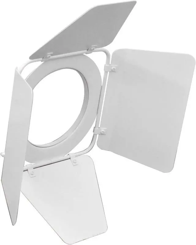 Main image of Odyssey Innovative Designs 4-Way Barn Door for Par 30 Light Fixtures, White