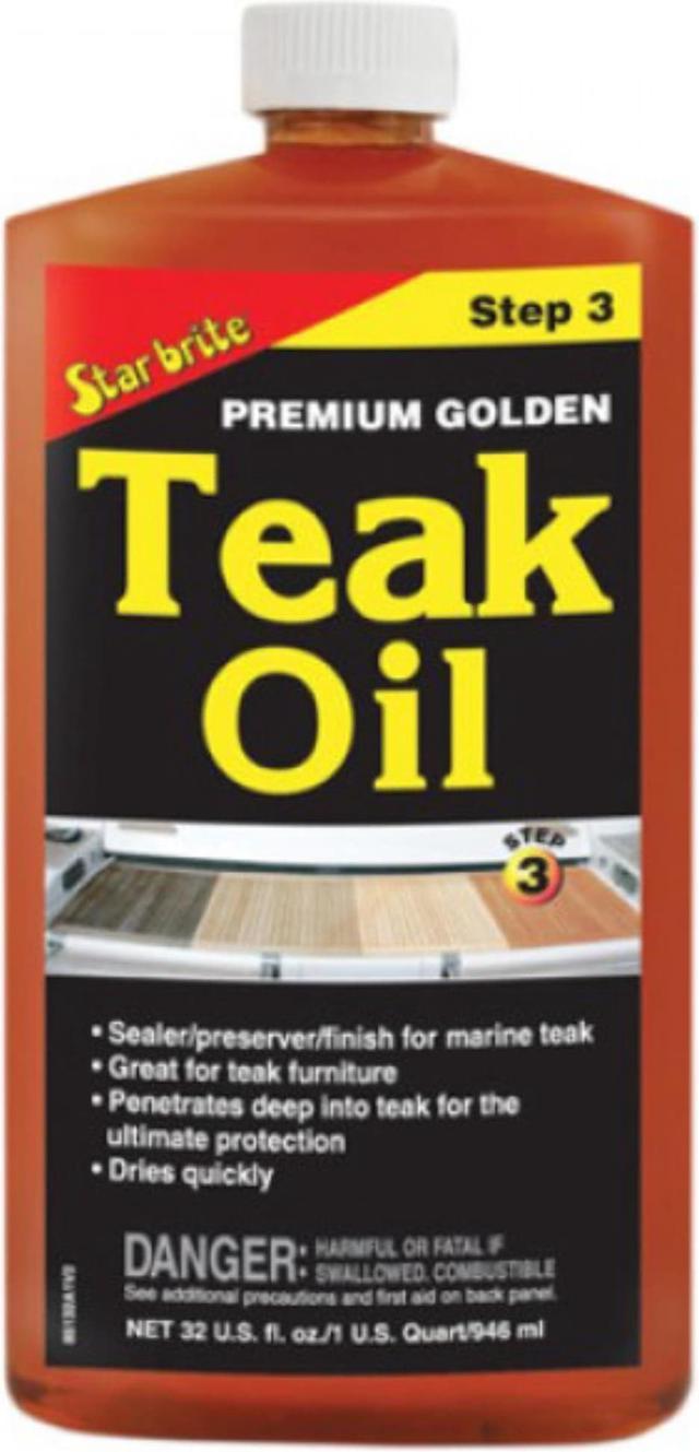 Star Brite Premium Golden Teak Oil 32 oz