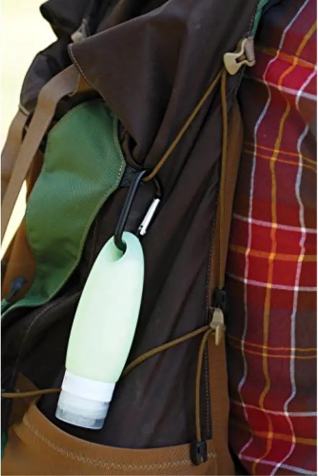 Alt view image 3 of 4 - Coghlan's 1950 Silicone BPA Free Condiment Holder Travel Bottle Set 3-Pack
