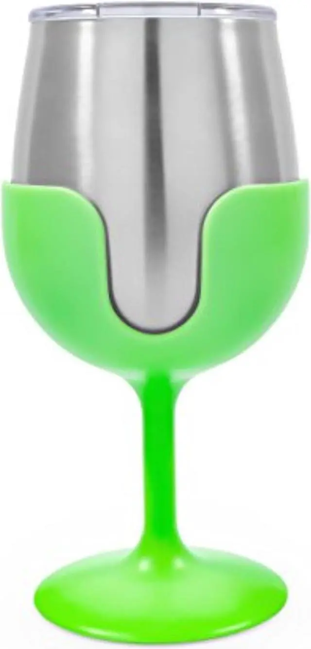 Alt view image 3 of 10 - LIBATC WINE TUMBLER SET (GREEN/YEL