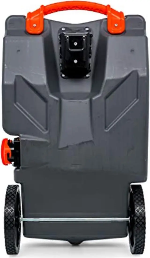 Alt view image 6 of 16 - Camco 39004 Rhino Portable 28 Gallon RV Waste Tank Holding Hose and Accessories