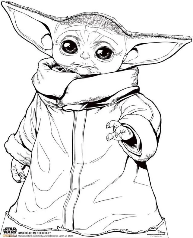 Main image of Color Me The CHILD (The Mandalorian)