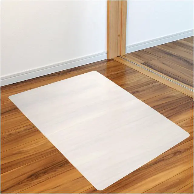 Alt view image 4 of 8 - Ecotex Polypropylene Rectangular Anti-Slip Foldable Chair Mat for Hard Floors - 45" x 53"