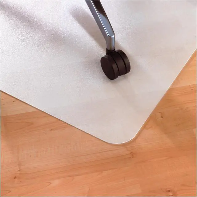 Alt view image 5 of 8 - Ecotex Polypropylene Rectangular Anti-Slip Foldable Chair Mat for Hard Floors - 45" x 53"