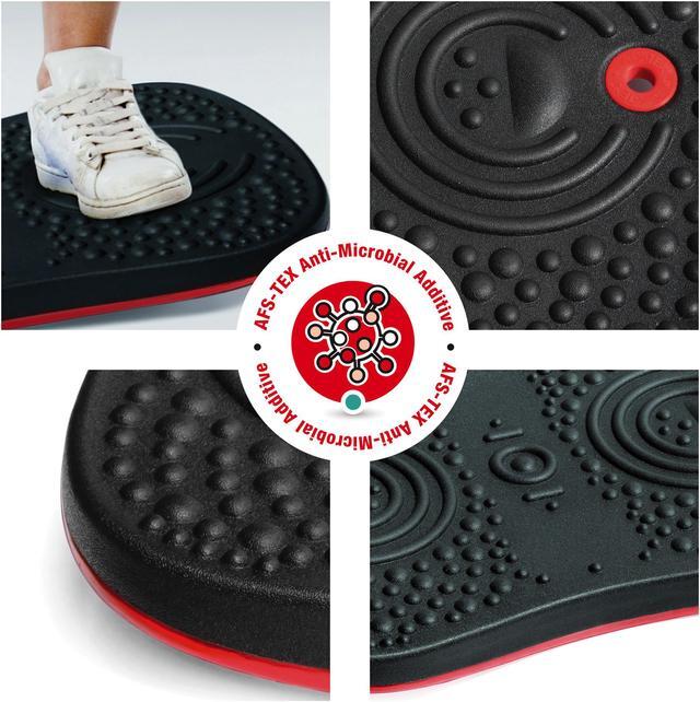 Alt view image 3 of 20 - AFS-TEX Active Anti-Microbial Exercise Wobble Balance Board