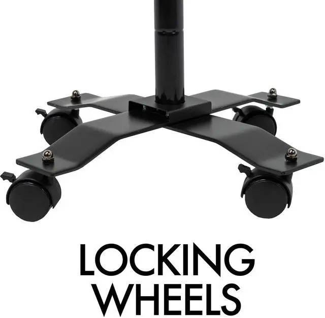 Alt view image 17 of 20 - CTA Digital - PAD-PARAF - CTA Digital Premium Locking Floor Stand Kiosk - Up to 10.5 Screen Support - 13.5 Width x 16