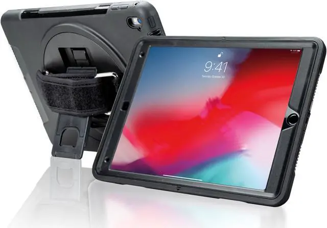 Alt view image 8 of 20 - Cta Digital Carrying Case For 9.7" Apple Ipad Pro Tablet - Black