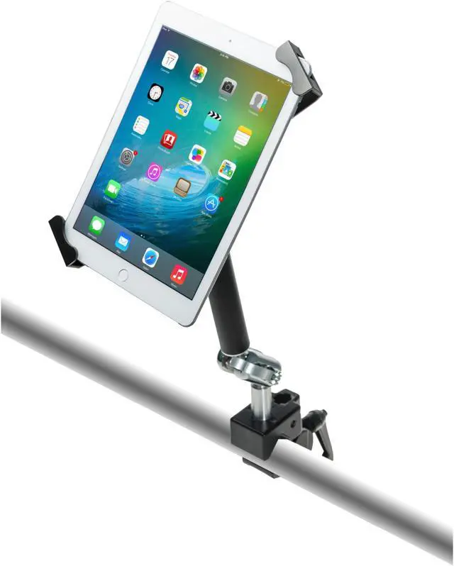Alt view image 9 of 13 - CTA Digital PAD-HPCS Multi-flex Clamp Mount for 14" Tablet