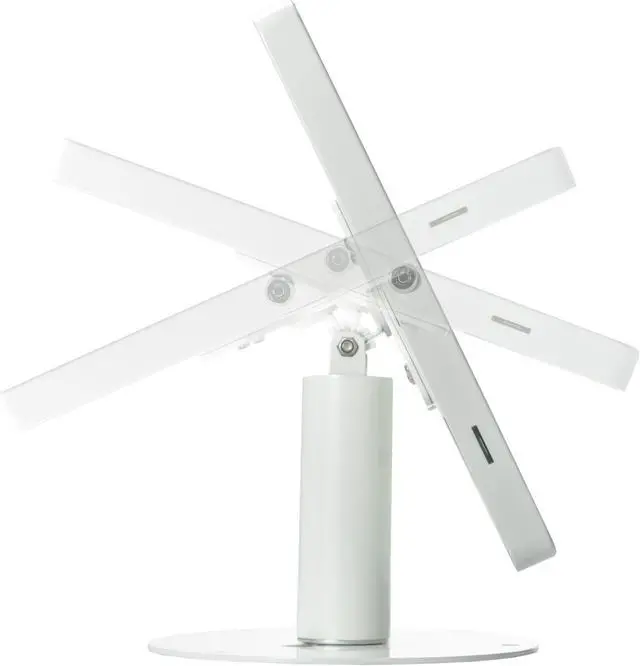 Alt view image 5 of 17 - CTA Digital Hyperflex Security Kiosk Stand for Tablets WHITE PADHSKSW