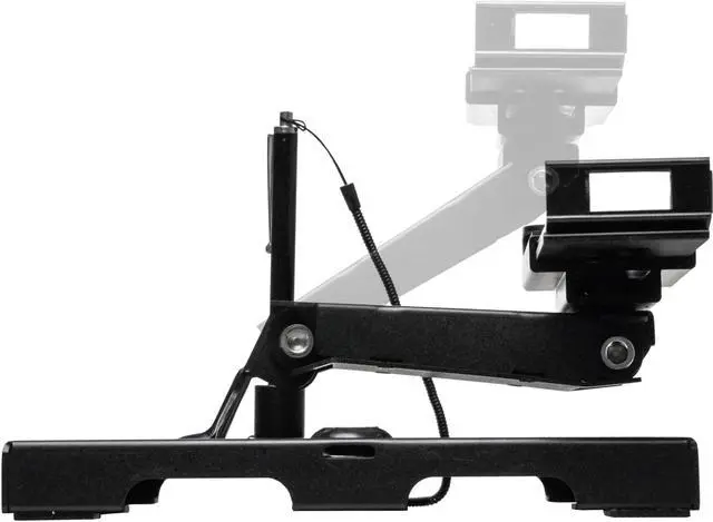 Alt view image 8 of 14 - CTA Digital Flat-Folding Tabletop Security Stand for 7-14 Inch Tablets - Up to 14" Screen Support - 10" Height x 8.3" Width x 7.3" Depth - Countertop, Wall Mountable, Tabletop - Me