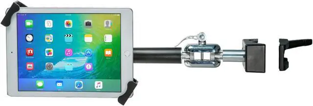 Alt view image 10 of 13 - CTA Digital PAD-HPCS Multi-flex Clamp Mount for 14" Tablet