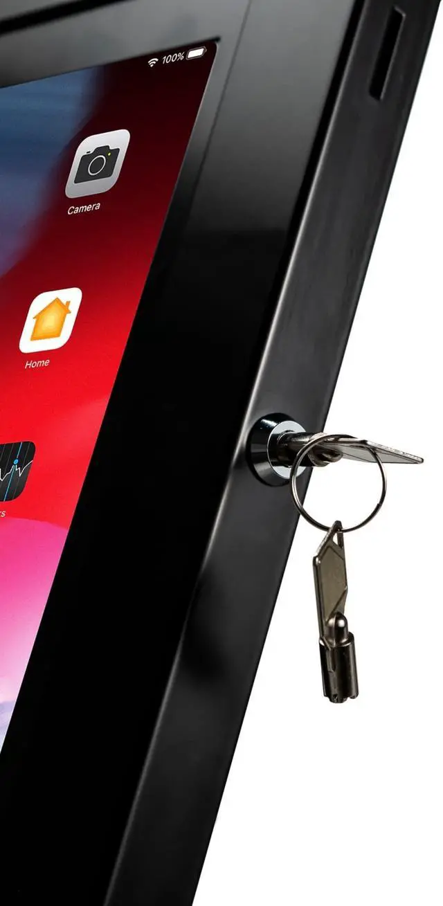 Alt view image 12 of 20 - CTA Digital Hyperflex Security Kiosk Stand for Tablets Black PADHSKSB