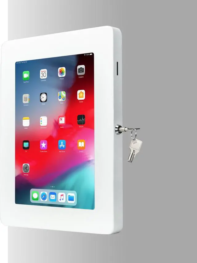 Alt view image 5 of 20 - Cta Digital Wall Mount For Ipad Ipad Pro Ipad Air Tablet - White