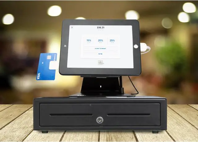 Alt view image 16 of 20 - Cta Digital Desktop Anti-Theft Stand Ipad Black Case Rotates 360 Degrees
