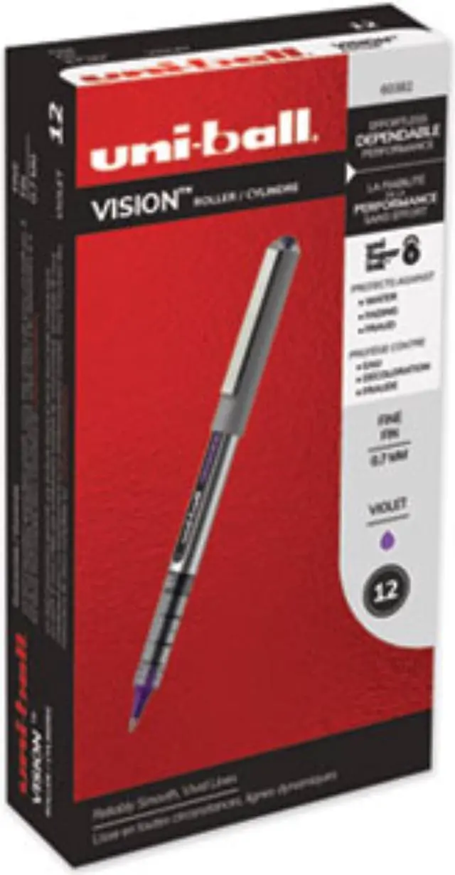 Alt view image 2 of 3 - uni-ball VISION Stick Roller Ball Pen ,PEN,UNI-BALL,VSN,PE
