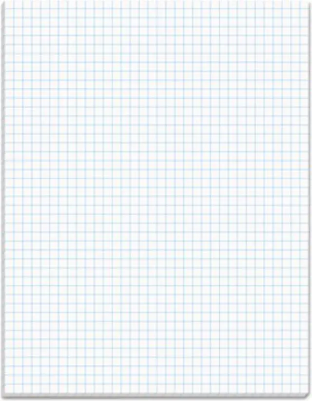 Alt view image 2 of 3 - TOPS Quadrille Pads ,PAD,QUADRILLE,4SQ,8.5X11