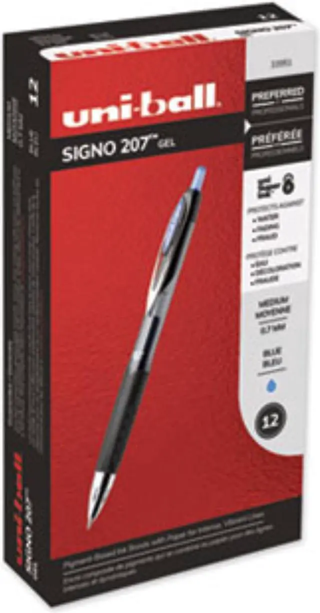 Alt view image 2 of 6 - uni-ball Signo 207 Retractable Gel Pen ,PEN,RBL,GEL 207,BE