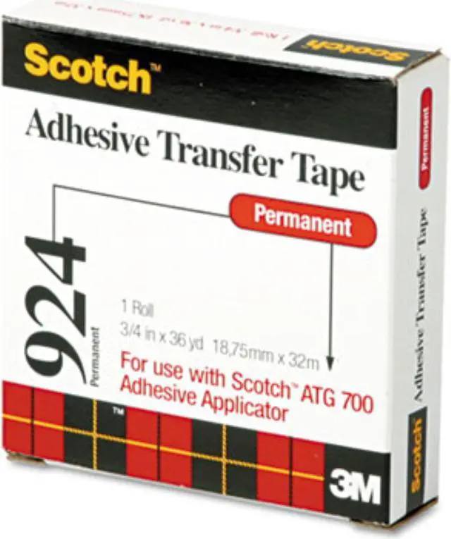 Alt view image 2 of 8 - Scotch ATG Adhesive Transfer Tape ,TAPE,TRANS,ADHES,3/4X36YD