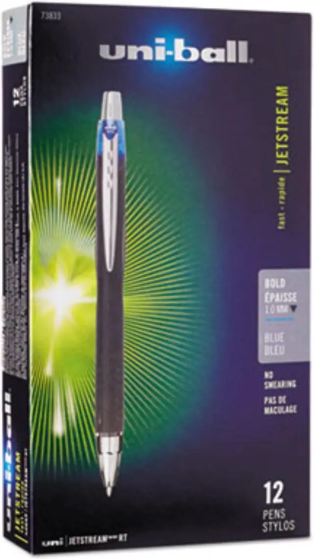 Alt view image 2 of 4 - uni-ball Jetstream Retractable Ballpoint Pen ,PEN,JETSTEAM RT, 1.0MM,BE