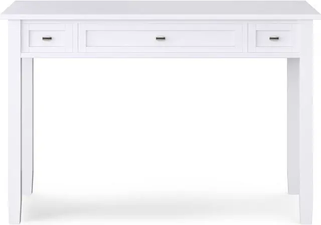 Main image of Warm Shaker SOLID WOOD 48 in Wide Writing Office Desk