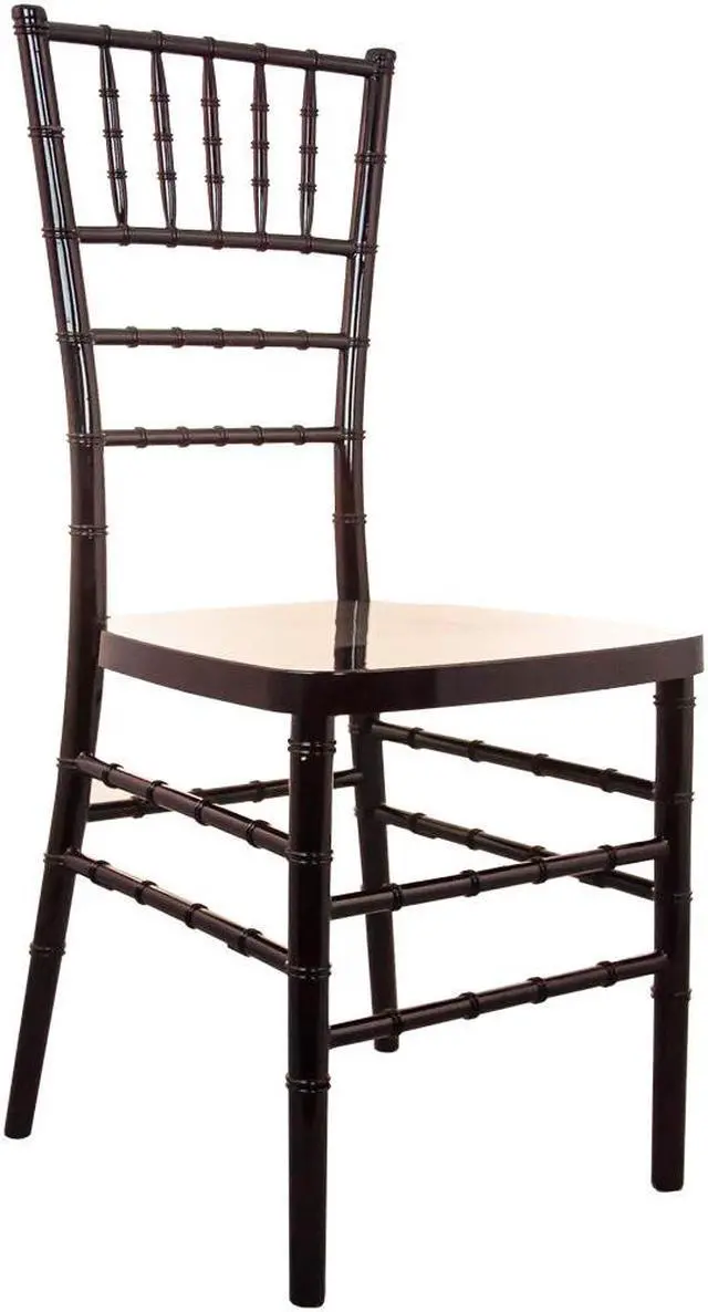 Alt view image 2 of 17 - FLASH FURNITURE RSCHI-M Advantage Mahogany Resin Chiavari Chair