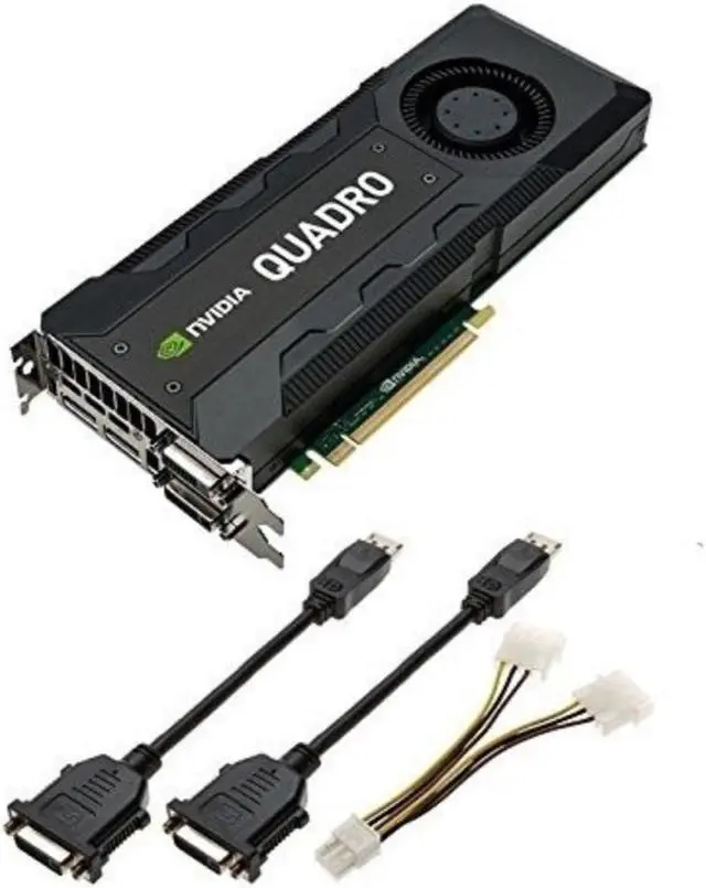 Alt view image 5 of 12 - HP NVIDIA Quadro K5200 8GB Graphics Card NVIDIA Quadro K5200;: GK110-850-B1,2304 CUDA core; Power: 150 Watt