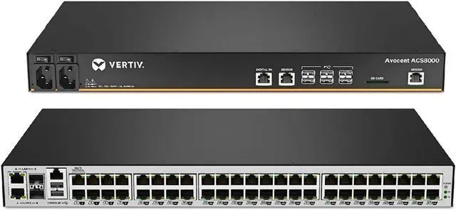 Alt view image 7 of 16 - Avocent ACS 8000 48-Port Advanced Console Server