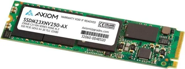 Main image of 250GB Axiom C2110n Series M.2 2280 PCI Express 3.1 x4 (Nvme) Solid State Drive SSDM23XNV250-AX