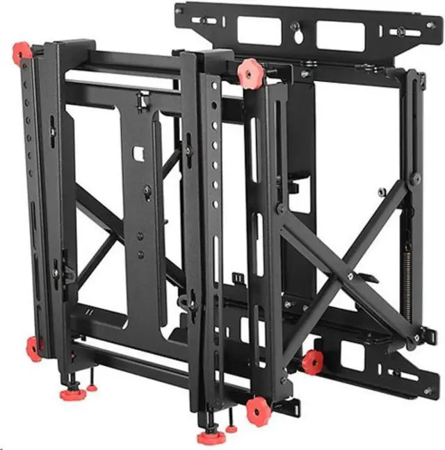 Alt view image 2 of 10 - Peerless-AV DS-VW775-QR Smartmount Supreme Full Service Video Wall Mount With Quick Release - Wall Mount For Video Wall - Black - Screen Size: 46 Inch -60 Inch