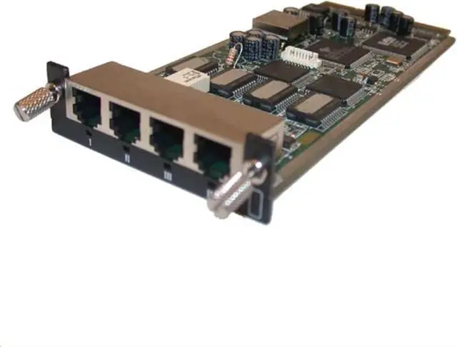 Alt view image 2 of 4 - AudioCodes Mediant 1000B Lan Extension Module M1KB-VM-SWX