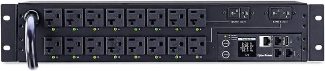 Alt view image 18 of 19 - CyberPower PDU41003 16-Outlets PDU
