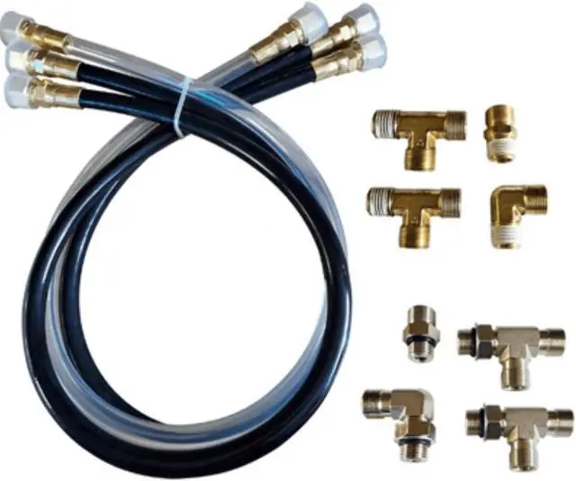 Alt view image 3 of 6 - Si-Tex Autopilot Hydraulic Steering Installation Kit W/Hoses & Fittings