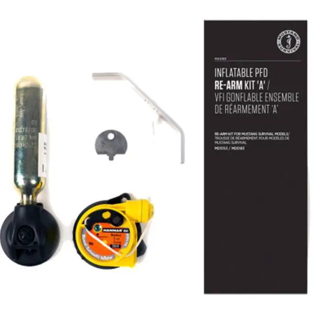 Alt view image 6 of 9 - MUSTANG SURVIVAL MUSTANG RE-ARM KIT FOR MD5183  MA5183