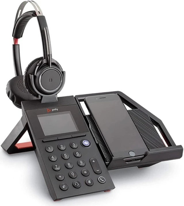 Alt view image 4 of 8 - Plantronics Poly Elara 60 WS Mobile Phone Station and Headset for Voyager Focus