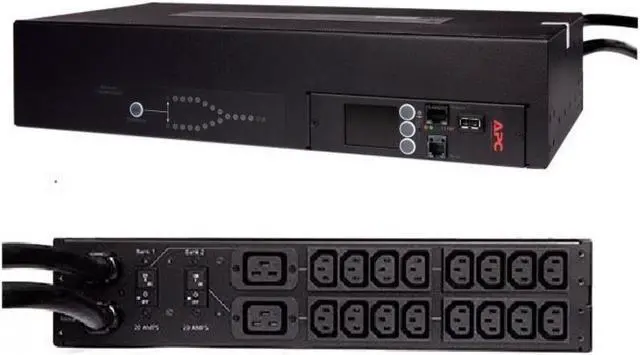 Alt view image 3 of 4 - APC AP4432 Rack ATS 200V / 208V 30A