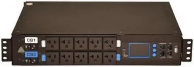 Alt view image 2 of 3 - CPi P5-5F0W1 208V 12xC13 NEMA L6-30 2U Single Phase PDU